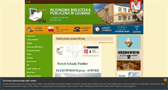 Desktop Screenshot of biblioteka.szubin.pl