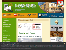 Tablet Screenshot of biblioteka.szubin.pl